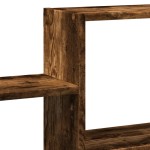 vidaXL Raft de perete, stejar fumuriu, 96x18x60 cm, lemn prelucrat vidaXL Raft de perete, stejar fumuriu, 96x18x60 cm, lemn prelucrat