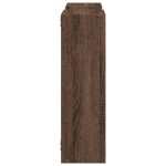 vidaXL Raft de perete, stejar maro, 96x18x60 cm, lemn compozit