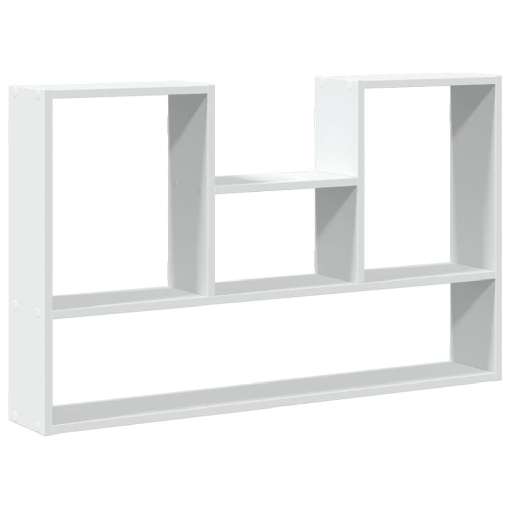 vidaXL Raft de perete, alb, 99x15x60 cm, lemn prelucrat