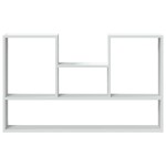 vidaXL Raft de perete, alb, 99x15x60 cm, lemn prelucrat vidaXL Raft de perete, alb, 99x15x60 cm, lemn prelucrat