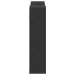 vidaXL Raft de perete, negru, 99x15x60 cm, lemn prelucrat vidaXL Raft de perete, negru, 99x15x60 cm, lemn prelucrat