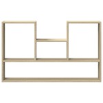 vidaXL Raft de perete, stejar sonoma, 99x15x60 cm, lemn prelucrat