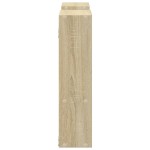 vidaXL Raft de perete, stejar sonoma, 99x15x60 cm, lemn prelucrat