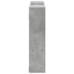 vidaXL Raft de perete, gri beton, 99x15x60 cm, lemn prelucrat