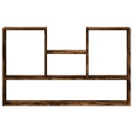 vidaXL Raft de perete, stejar fumuriu, 99x15x60 cm, lemn prelucrat vidaXL Raft de perete, stejar fumuriu, 99x15x60 cm, lemn prelucrat