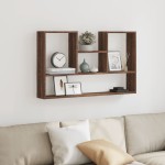 vidaXL Raft de perete, stejar maro, 99x15x60 cm, lemn prelucrat