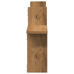 vidaXL Rafturi perete 2buc. stejar artizanal 38x12x38cm lemn prelucrat vidaXL Rafturi perete 2buc. stejar artizanal 38x12x38cm lemn prelucrat