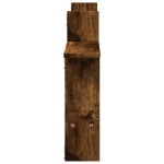vidaXL Rafturi perete 2 buc. stejar fumuriu 50x12x50 cm lemn prelucrat vidaXL Rafturi perete 2 buc. stejar fumuriu 50x12x50 cm lemn prelucrat