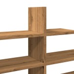 vidaXL Raft de perete stejar artizanal 124,5x18x60,5 cm lemn prelucrat