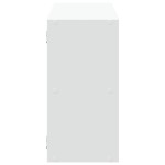 vidaXL Raft de perete, alb, 100x25x50 cm, lemn prelucrat vidaXL Raft de perete, alb, 100x25x50 cm, lemn prelucrat