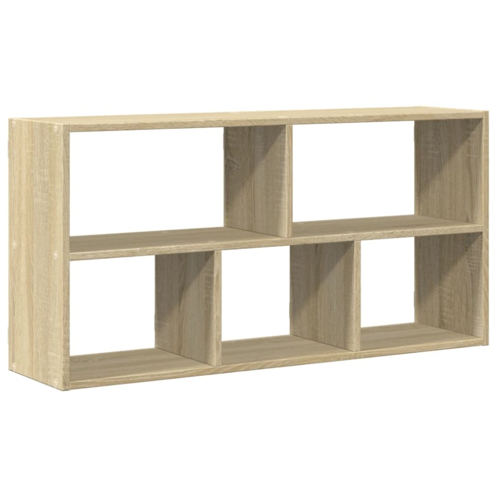 vidaXL Raft de perete, stejar sonoma, 100x25x50 cm, lemn prelucrat