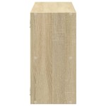 vidaXL Raft de perete, stejar sonoma, 100x25x50 cm, lemn prelucrat