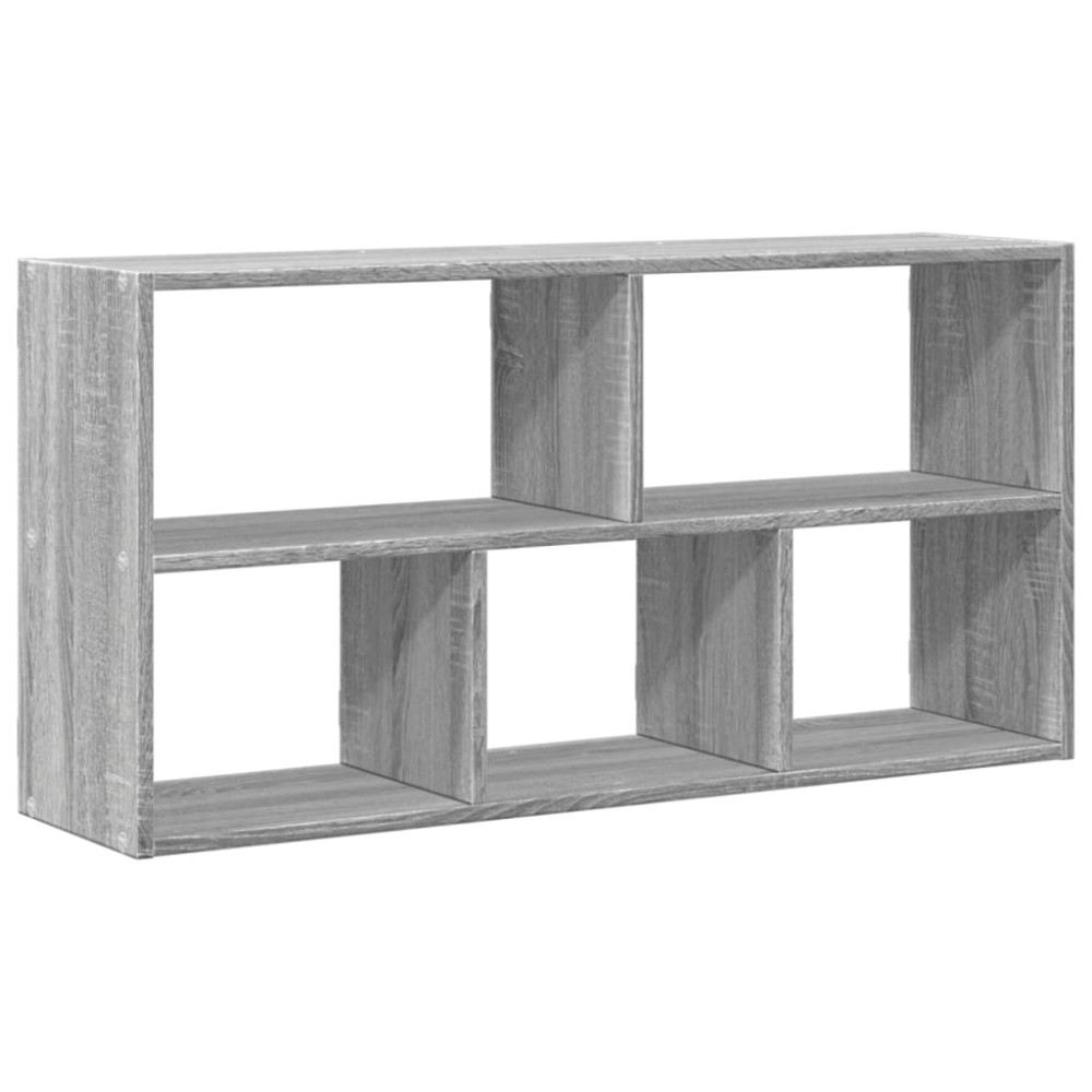 vidaXL Raft de perete, gri sonoma, 100x25x50 cm, lemn prelucrat