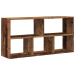 vidaXL Raft de perete, lemn vechi, 100x25x50 cm, lemn prelucrat vidaXL Raft de perete, lemn vechi, 100x25x50 cm, lemn prelucrat