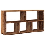 vidaXL Raft de perete, lemn vechi, 100x25x50 cm, lemn prelucrat vidaXL Raft de perete, lemn vechi, 100x25x50 cm, lemn prelucrat