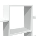 vidaXL Raft de perete, alb, 159x18x66 cm, lemn prelucrat vidaXL Raft de perete, alb, 159x18x66 cm, lemn prelucrat