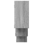 vidaXL Raft de perete, gri sonoma, 159x18x66 cm, lemn prelucrat vidaXL Raft de perete, gri sonoma, 159x18x66 cm, lemn prelucrat