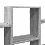 vidaXL Raft de perete, gri sonoma, 159x18x66 cm, lemn prelucrat vidaXL Raft de perete, gri sonoma, 159x18x66 cm, lemn prelucrat