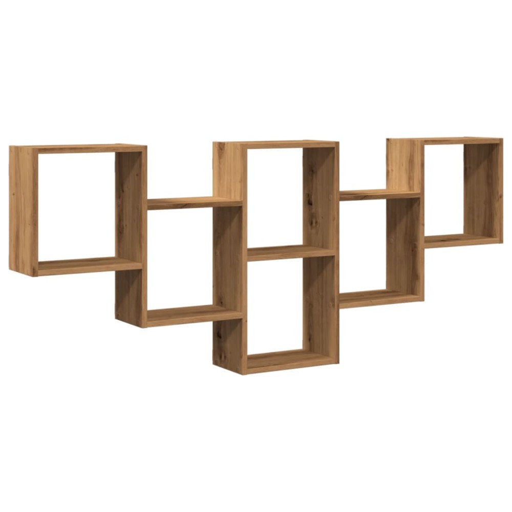 vidaXL Raft de perete, lemn artizanal, 159x18x66 cm, lemn prelucrat