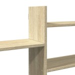 vidaXL Raft de perete, stejar sonoma, 167,5x18x68 cm, lemn prelucrat