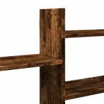vidaXL Raft perete, stejar fumuriu, 167,5x18x68 cm, lemn prelucrat vidaXL Raft perete, stejar fumuriu, 167,5x18x68 cm, lemn prelucrat