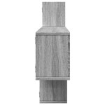 vidaXL Raft de perete, gri sonoma, 167,5x18x68 cm, lemn prelucrat vidaXL Raft de perete, gri sonoma, 167,5x18x68 cm, lemn prelucrat