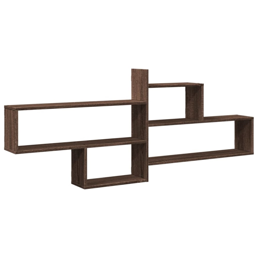 vidaXL Raft de perete, stejar maro, 167,5x18x68 cm, lemn prelucrat