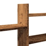 vidaXL Raft de perete, lemn vechi, 167,5x18x68 cm, lemn prelucrat vidaXL Raft de perete, lemn vechi, 167,5x18x68 cm, lemn prelucrat