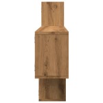 vidaXL Raft de perete stejar artizanal 167,5x18x68 cm lemn prelucrat vidaXL Raft de perete stejar artizanal 167,5x18x68 cm lemn prelucrat