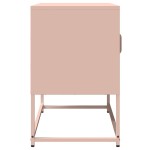 vidaXL Dulap TV, roz, 68x39x60,5 cm, oțel laminat la rece vidaXL Dulap TV, roz, 68x39x60,5 cm, oțel laminat la rece