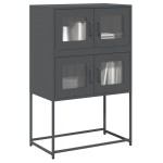 vidaXL Dulap înalt, antracit, 68x39x107 cm, oțel vidaXL Dulap înalt, antracit, 68x39x107 cm, oțel