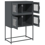 vidaXL Dulap înalt, antracit, 68x39x107 cm, oțel vidaXL Dulap înalt, antracit, 68x39x107 cm, oțel