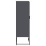 vidaXL Dulap înalt, antracit, 68x39x123 cm, oțel vidaXL Dulap înalt, antracit, 68x39x123 cm, oțel