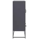 vidaXL Dulap înalt, antracit, 68x39x111,5 cm, oțel vidaXL Dulap înalt, antracit, 68x39x111,5 cm, oțel