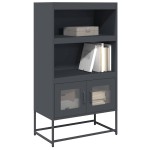 vidaXL Dulap înalt, antracit, 68x39x123 cm, oțel vidaXL Dulap înalt, antracit, 68x39x123 cm, oțel