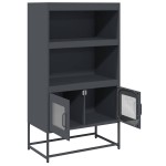 vidaXL Dulap înalt, antracit, 68x39x123 cm, oțel vidaXL Dulap înalt, antracit, 68x39x123 cm, oțel