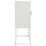 vidaXL Dulap înalt, alb, 68x39x107 cm, oțel vidaXL Dulap înalt, alb, 68x39x107 cm, oțel