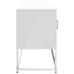 vidaXL Dulap TV, alb, 100,5x39x60,5 cm, oțel vidaXL Dulap TV, alb, 100,5x39x60,5 cm, oțel