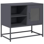vidaXL Dulap TV, antracit, 68x39x60,5 cm, oțel