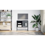 vidaXL Dulap TV, antracit, 68x39x60,5 cm, oțel