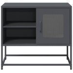 vidaXL Dulap TV, antracit, 68x39x60,5 cm, oțel