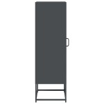 vidaXL Dulap înalt, antracit, 36x39x123 cm, oțel laminat la rece vidaXL Dulap înalt, antracit, 36x39x123 cm, oțel laminat la rece