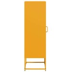 vidaXL Dulap înalt, galben muștar, 36x39x123 cm, oțel laminat la rece vidaXL Dulap înalt, galben muștar, 36x39x123 cm, oțel laminat la rece