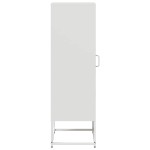 vidaXL Dulap înalt, alb, 36x39x123 cm, oțel laminat la rece
