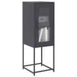vidaXL Dulap, antracit, 36x39x107 cm, oțel laminat la rece vidaXL Dulap, antracit, 36x39x107 cm, oțel laminat la rece