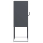 vidaXL Dulap, antracit, 36x39x107 cm, oțel laminat la rece vidaXL Dulap, antracit, 36x39x107 cm, oțel laminat la rece