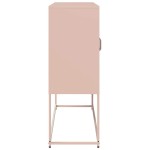 vidaXL Dulap, roz, 100,5x39x107 cm, oțel laminat la rece vidaXL Dulap, roz, 100,5x39x107 cm, oțel laminat la rece