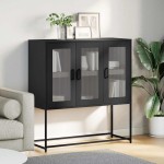 vidaXL Dulap, antracit, 100,5x39x107 cm, oțel laminat la rece