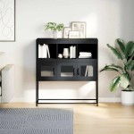 vidaXL Dulap, antracit, 100,5x39x107 cm, oțel laminat la rece