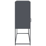 vidaXL Dulap, antracit, 100,5x39x107 cm, oțel laminat la rece